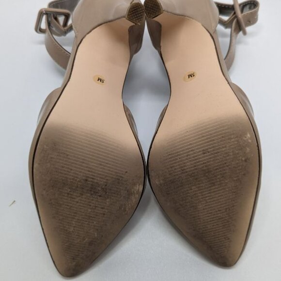 Style & Co Beige Ankle Strap Heels - Picture 3 of 3